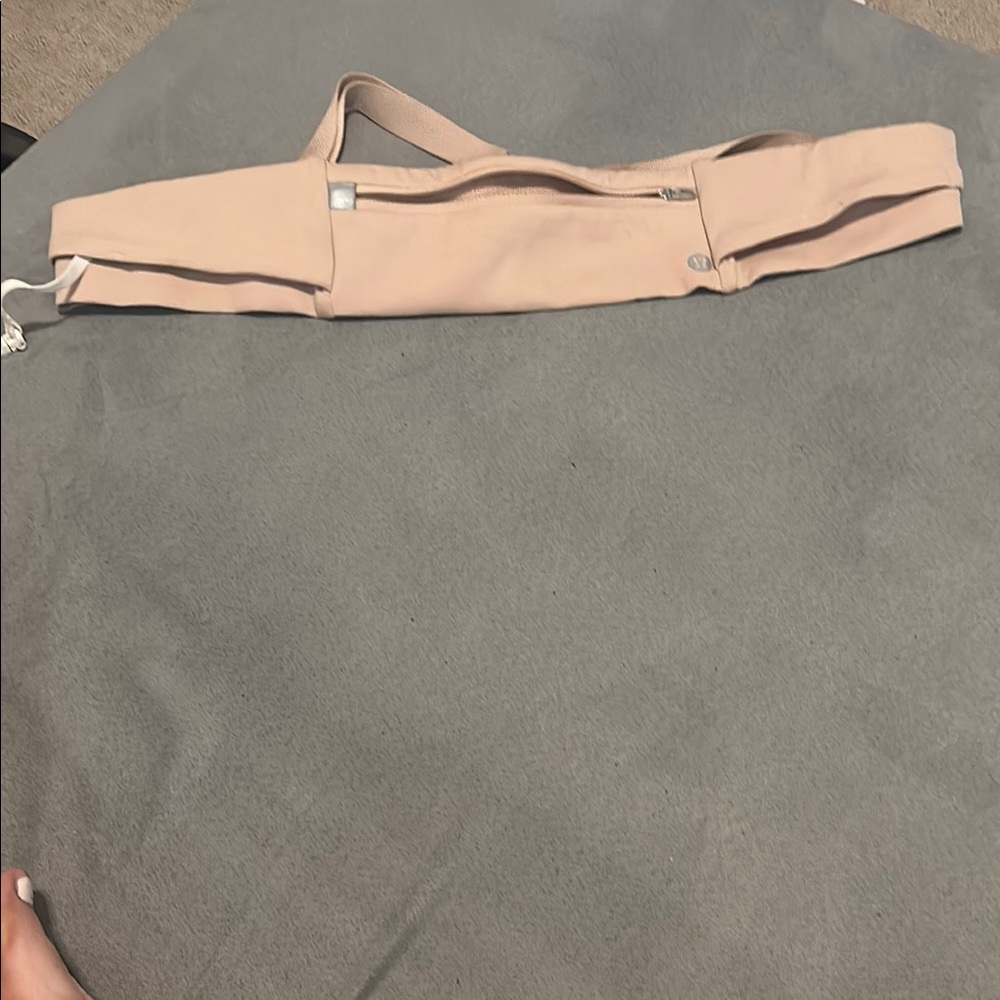 Lululemon Fast and Free Running Belt L/XL Beige/ Waist Belt Bag